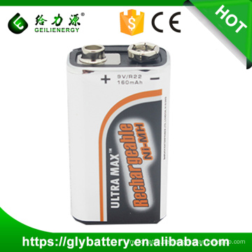 Ni-mh 9V 160mAh Rechargeble Batterie